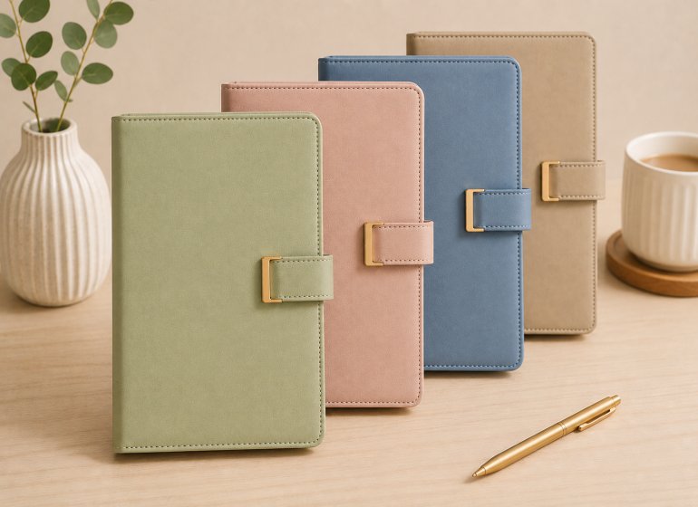 Minimal-Leather-Notebook-Multi-Color-Collection