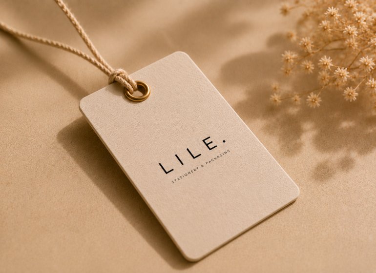 LILE-Kraft-Paper-Hang-Tag-Flat-Lay-View