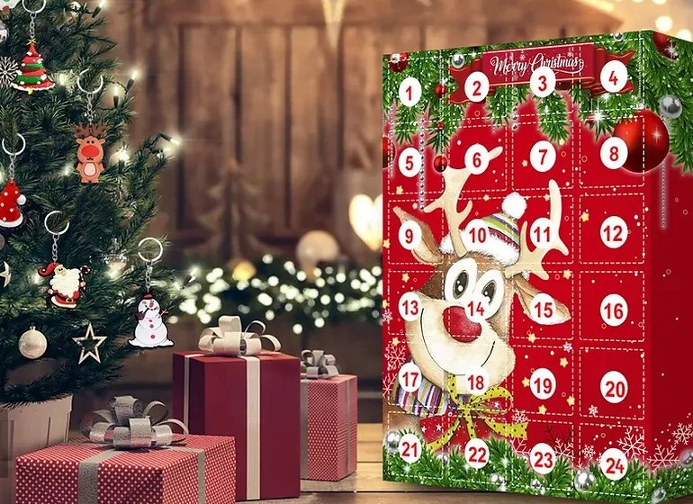 Custom Luxury Advent Calendar Box for Beauty & Gift Brands