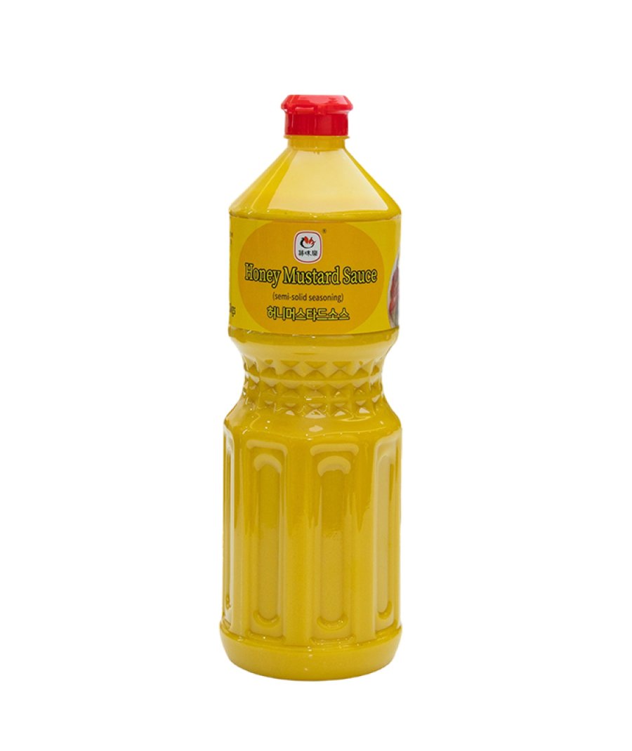 Food Grade Bottle Pack Honey Mustard Sauce 