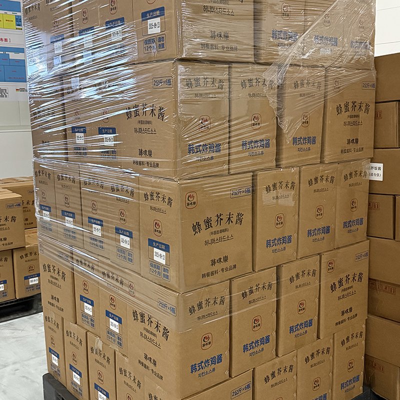 Carton Pack Honey Mustard Fried Meat Sauce