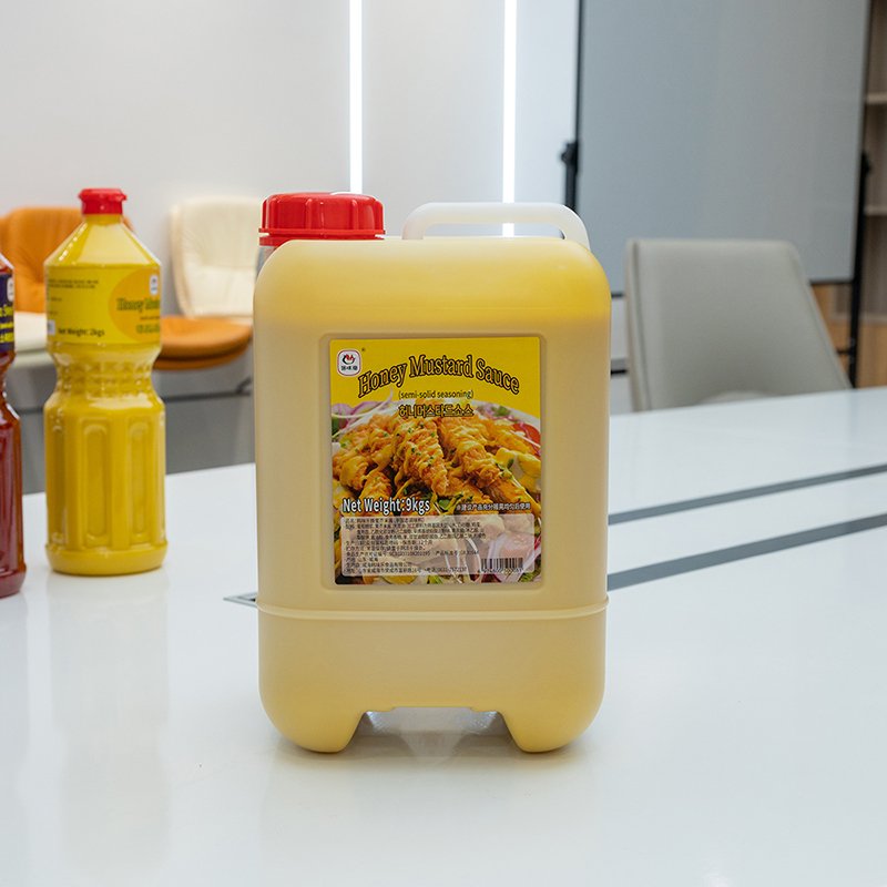 Thick creamy and smooth Honey Mustard Sauce