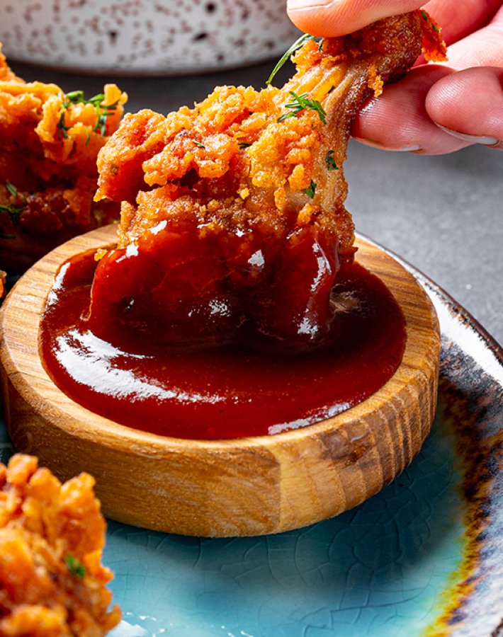 Super Spicy Korean Taste Fried Chicken Sauce  - 2 Buckets Pack  