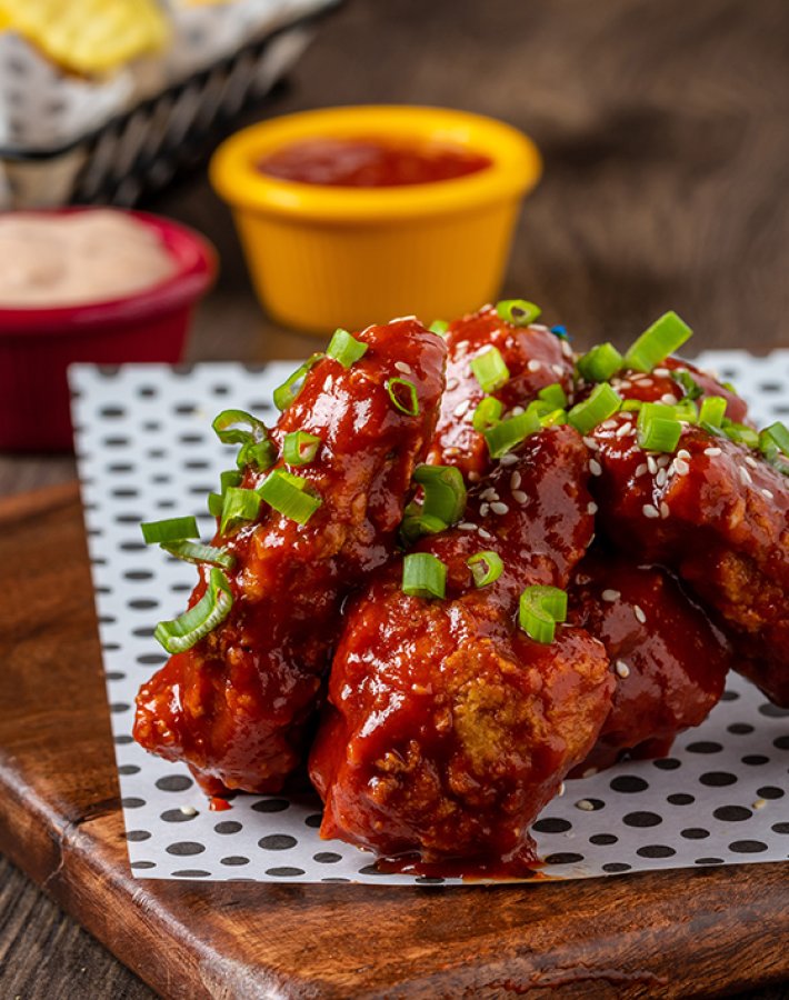  Spicy Taste Korean Fried Chicken Sauce  - 6 Bottles Pack