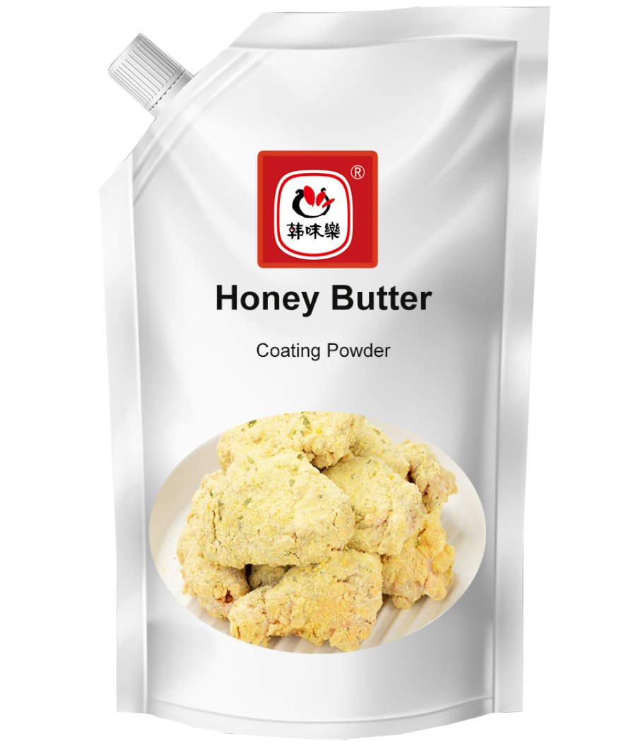500g Pouch Pack Fried Chicken Honey Butter Coating Powder