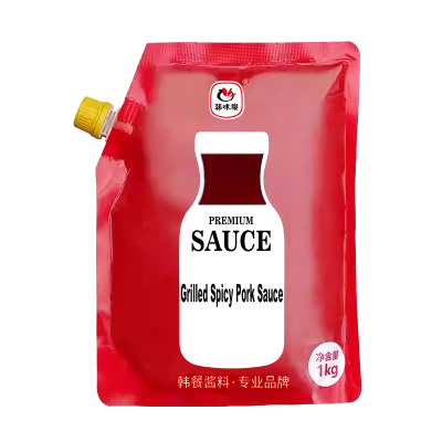 Hanmiro Brand Spicy Stir-Fried Pork Sauce - 10 Pouches Pack