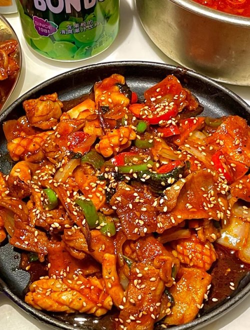 Chuncheon Sizzling Chicken Sauce  Plastic Pouch 1.0 kg