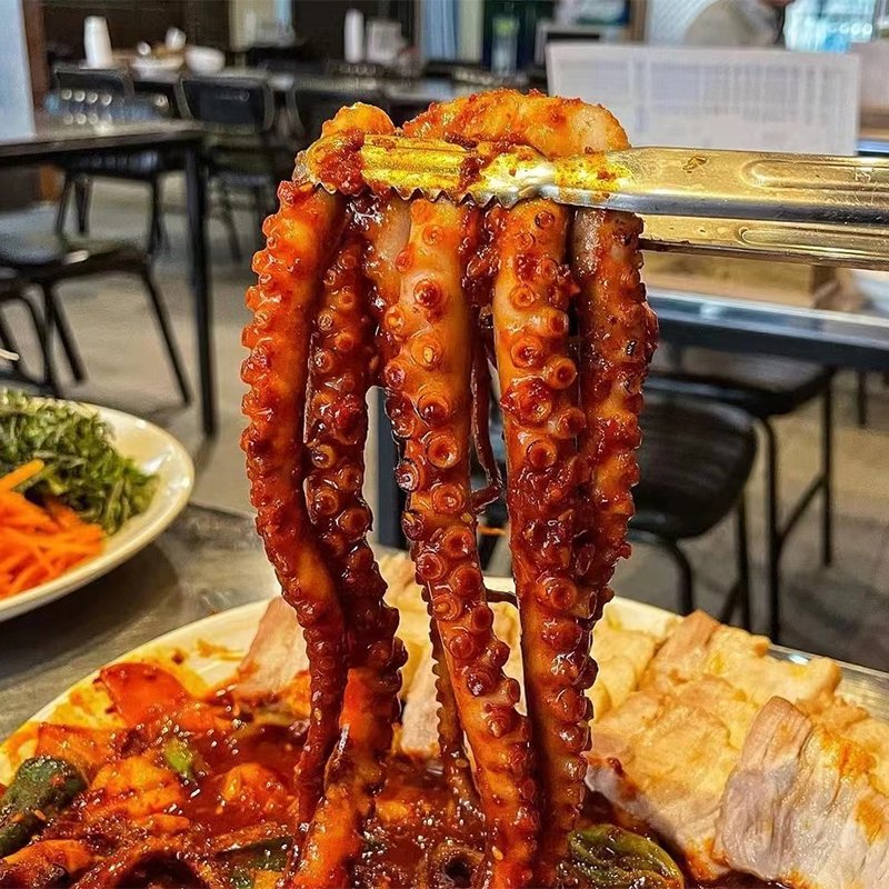 Spicy stir-fried octopus sauce Pouch Pack Easy Open