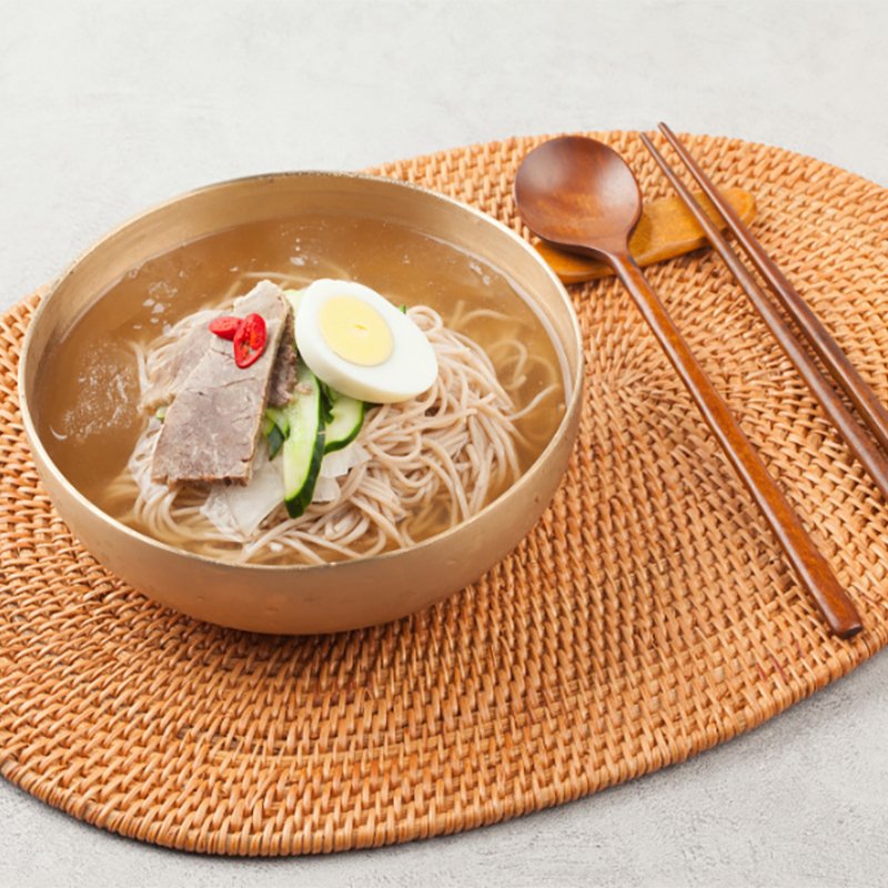 Korean cold noodle soup