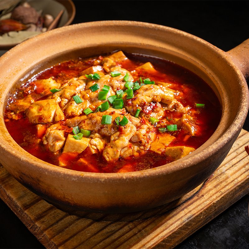 Soft tofu soup sauce  