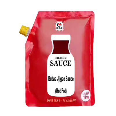 Hanmiro Brand  Budea Jjigae Hot Pot Sauce - 10 Pouches Pack