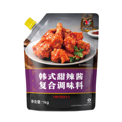1.0kg Pack Korean Sweet Spicy Fried Chicken Sauce