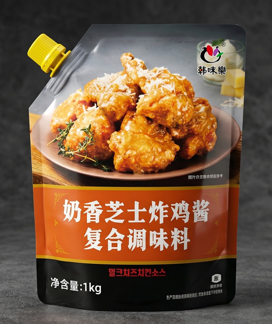  1.0kg Milky Cheese Taste Fried Chicken Sauce