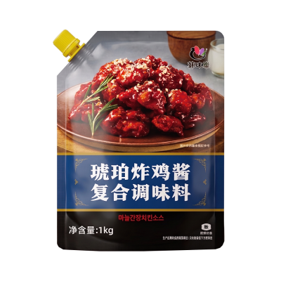 1.0kg Korean Style Amber Fried Chicken Sauce  - Bucket Pack   
