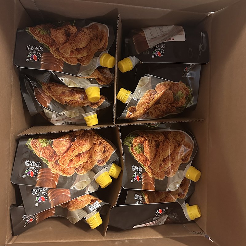 12 bags pack sauce pack