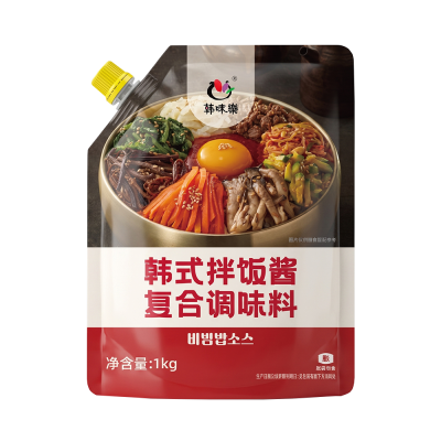1.0kg Pack Authentic Korean Bibimbap Sauce