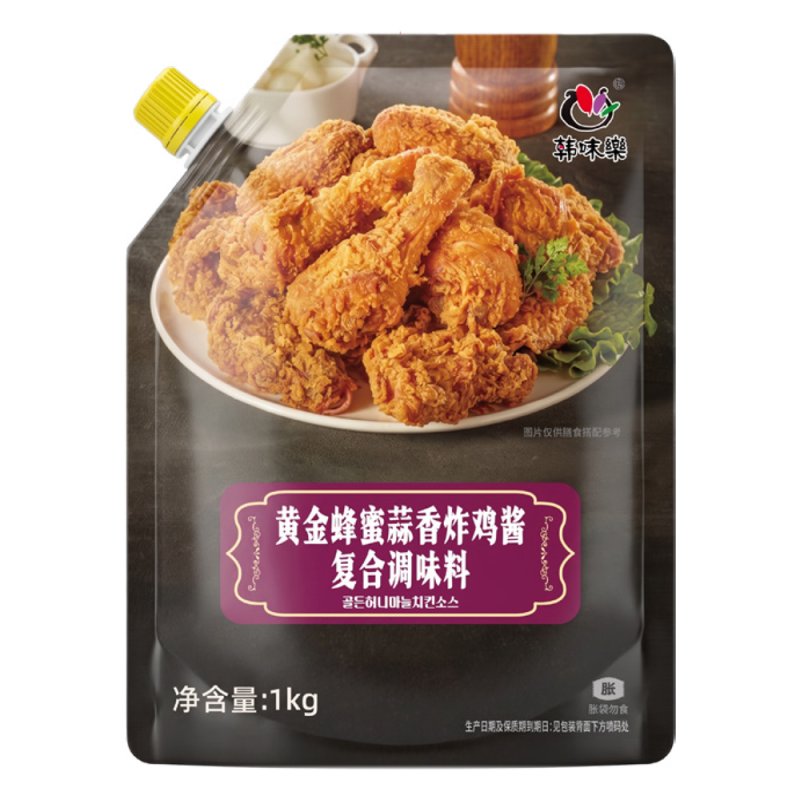  a rich honey-style sweetness with savory garlic notes to create a flavorful