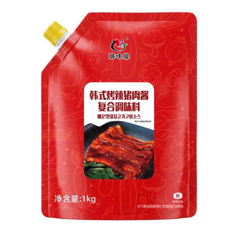 Pouch Pack Korean-Style Spicy Grilled Pork Sauce