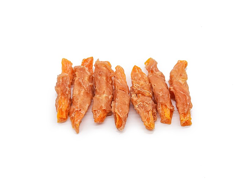 AC08N Chicken wrapped sweet potato