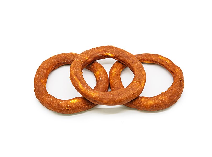 AD07K Duck with rawhide donuts