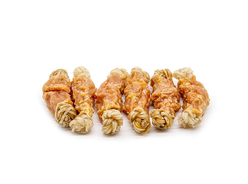 AC09A Chicken wrapped beef tendon bone