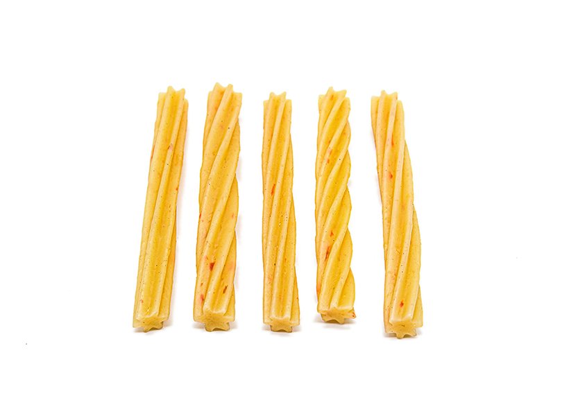 DC02H Pumpkin star stick twist