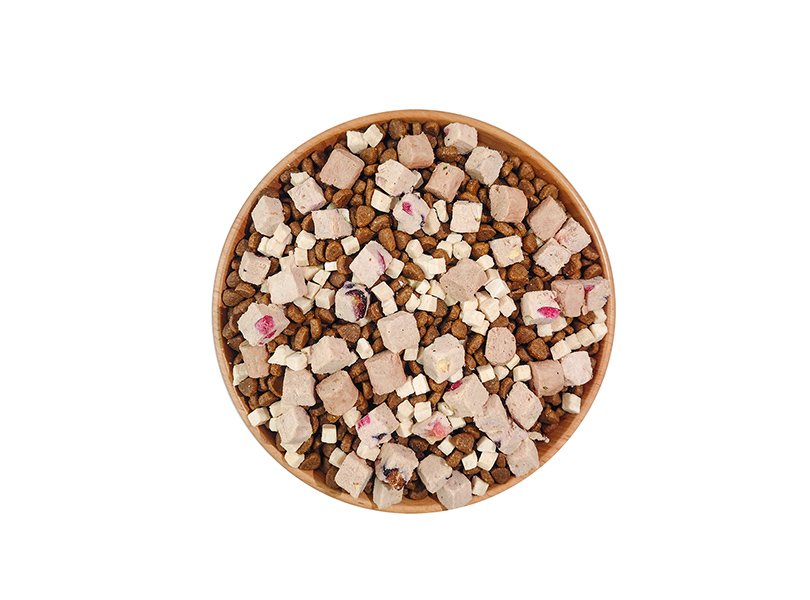 Dry food mix freeze dried chicken powder