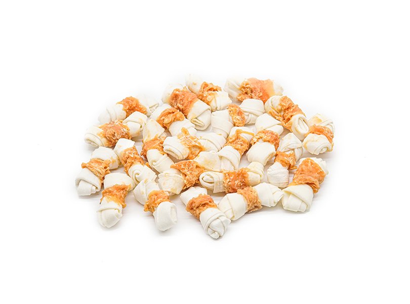 AC09B Chicken wrap rawhide bone