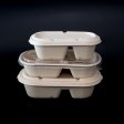 Takeaway food box 700ML with two sections