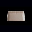 Heavy-duty microwavable food tray