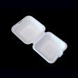 Bamboo & Bagasse 6” Clamshell with cheesecake