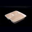 Meal prep box with separate sections