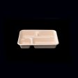 Divided box for main dishes, sides, salads, and snacks