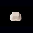 4” Compostable Box holding chocolate brownies