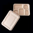 Organized bakery treats in separate compartments