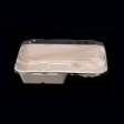Compostable 850ML salad container with lid
