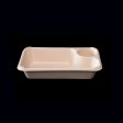 Biodegradable 1100ML lunch box for bulk orders