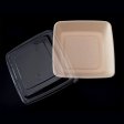 Microwavable eco-friendly takeaway box