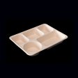Eco-friendly bagasse catering container