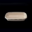 Sustainable plant-based food container