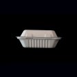 Sturdy 8” Clamshell Box for takeout
