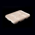 Heavy-duty microwavable compartment tray