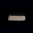 portable bagasse strip tray for desserts
