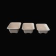 Rectangular 650ML eco-friendly catering container