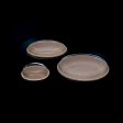 BPA-free compostable oval lunch box for eco packaging