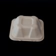 6” Clamshell Box with brownie slices