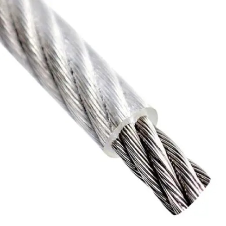 STAINLESS STEEL PVC COATED WIRE ROPE