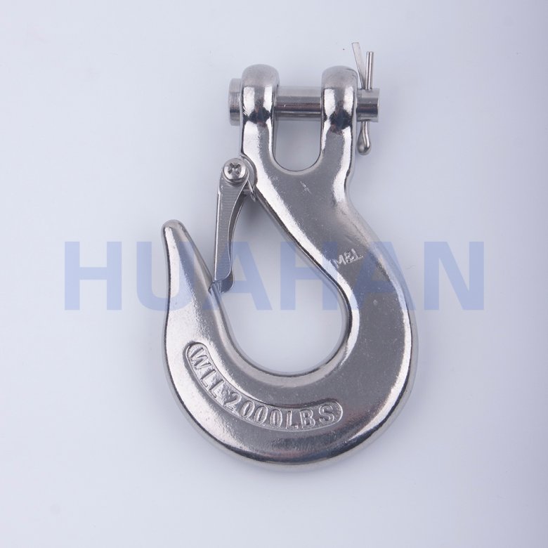 CLEVIS SLIP HOOK WITH SAFETY LATCH