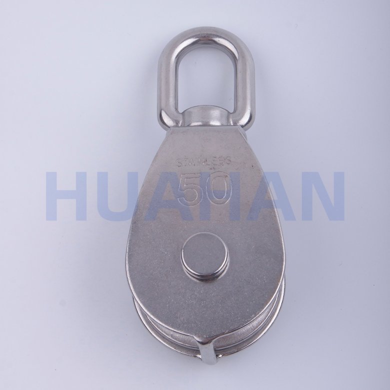 SWIVEL EYE PULLEY WITH PIN(CASTED SHEAVE)