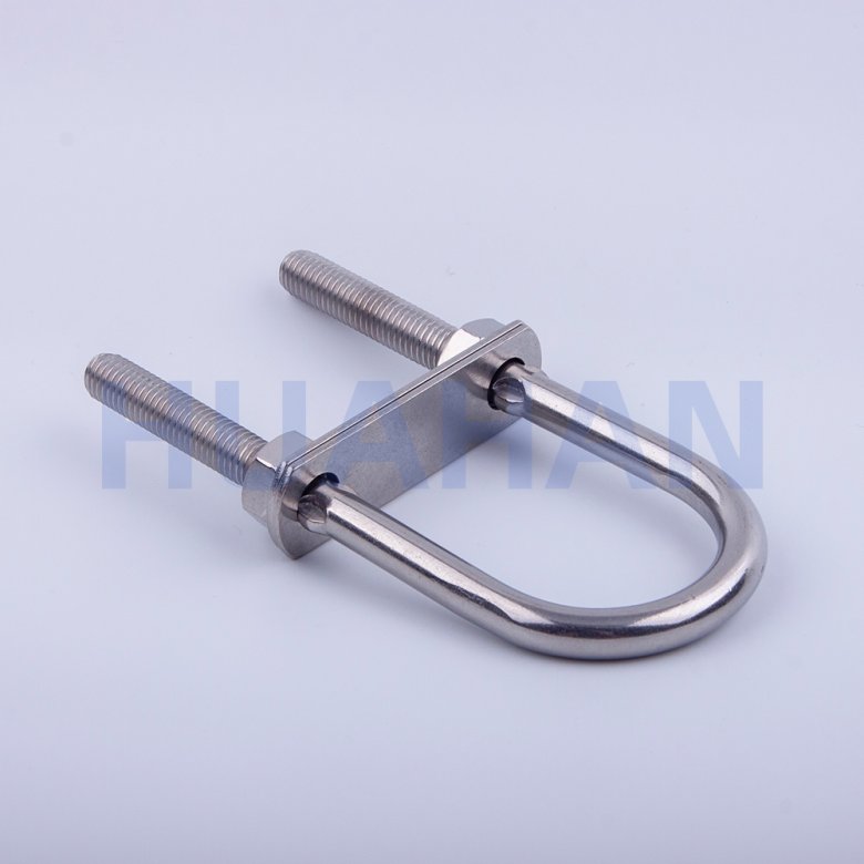 U-BOLT WITH WASHER AND NUTS,MEDIUM DIA.